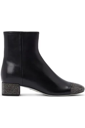 RENE CAOVILLA Stivaletti Bonien con strass 40mm
