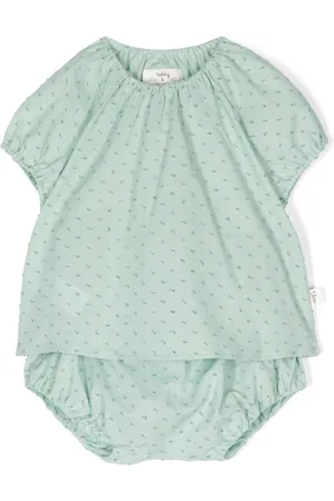 TEDDY & MINOU Set pantaloncini con ricamo