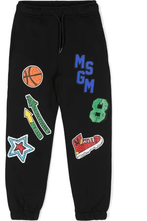 Msgm Pantaloni sportivi con stampa