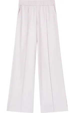 Jil Sander Pantaloni a gamba ampia con vita elasticizzata