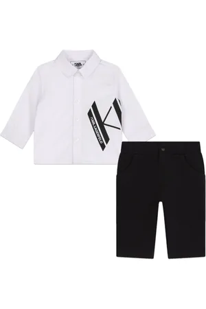 Karl Lagerfeld Set shorts e top con stampa