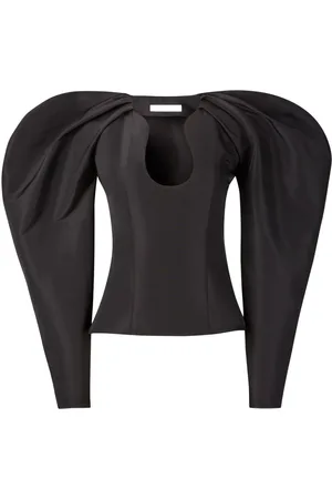 Nina Ricci Top con maniche a palloncino