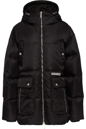 Dsquared2 Cappotto trapuntato con cappuccio