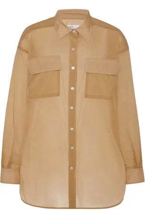 ROSETTA GETTY Camicia con collo a punta
