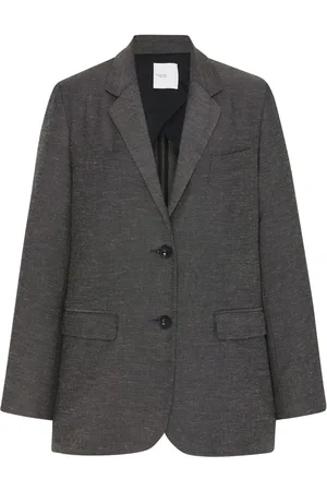 ROSETTA GETTY Blazer monopetto con revers a lancia