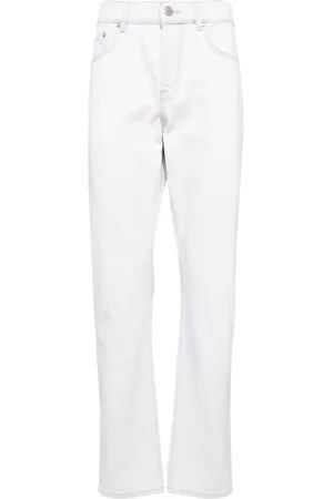 IRO Jeans dritti con effetto schiarito