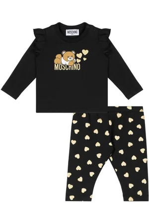 Moschino Set pantaloni con stampa Teddy Bear