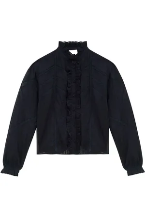 Marant Etoile Blusa Gaia con ricamo
