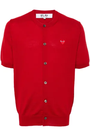Comme des Garçons Cardigan con applicazione