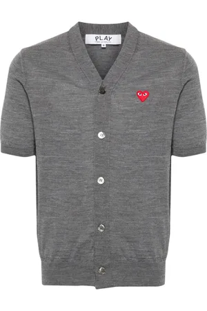 Comme des Garçons Cardigan con applicazione