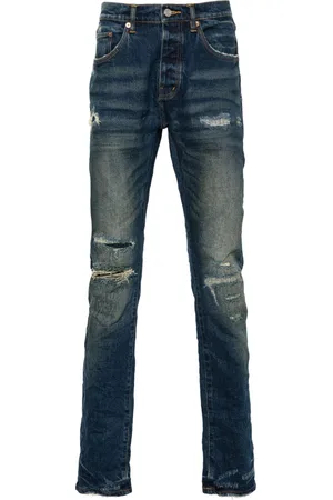 Purple Brand Jeans skinny con effetto vissuto