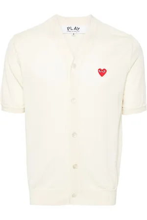 Comme des Garçons Cardigan con applicazione
