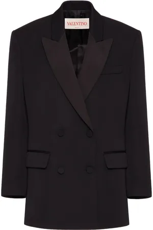 VALENTINO GARAVANI Blazer Grisaille doppiopetto