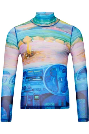 J.W.Anderson Top con stampa Camper
