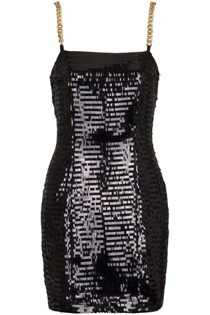 Balmain Abito corto con paillettes