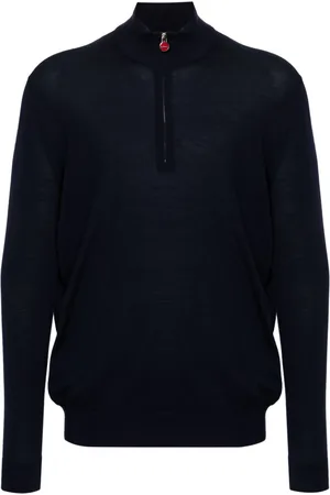 Kiton Cardigan a collo alto
