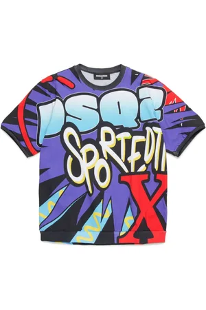Dsquared2 T-shirt con stampa grafica