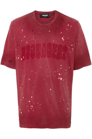 Dsquared2 T-shirt con effetto vissuto