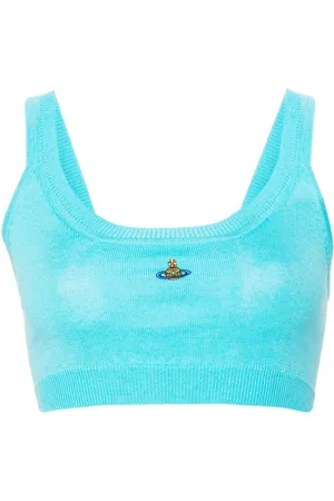 Vivienne Westwood Reggiseno con ricamo Orb