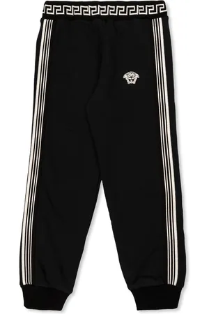 VERSACE Pantaloni sportivi con ricamo