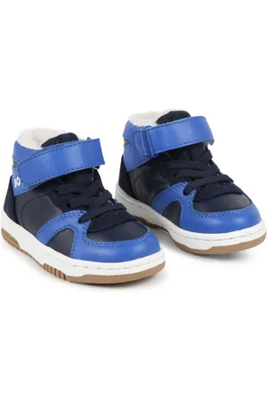 HUGO BOSS Sneakers alte con design color-block