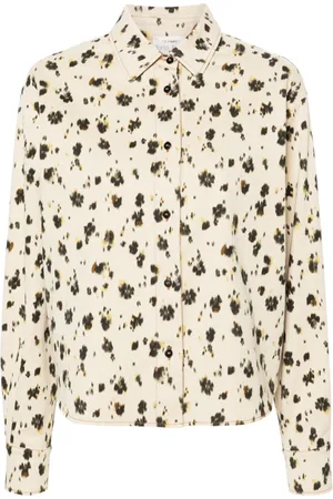 FORTE FORTE Camicia con stampa astratta