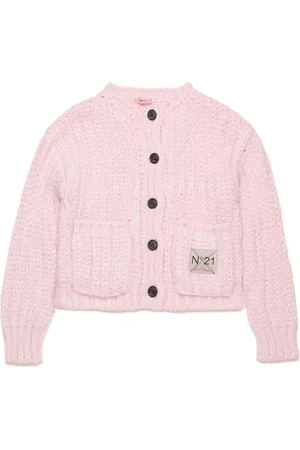 Nº21 Cardigan con applicazione