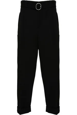Jil Sander Pantaloni dritti con cintura