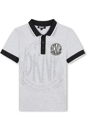 DKNY Polo con applicazione logo