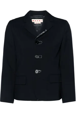 Marni Blazer monopetto con ricamo