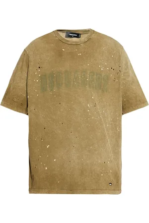 Dsquared2 T-shirt con effetto vissuto