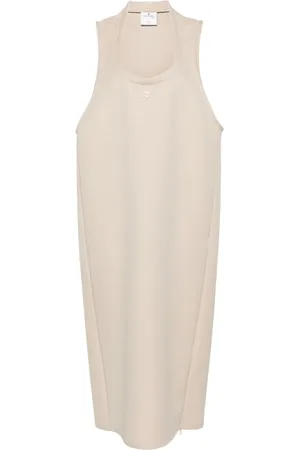 Courrèges Abito midi con applicazione