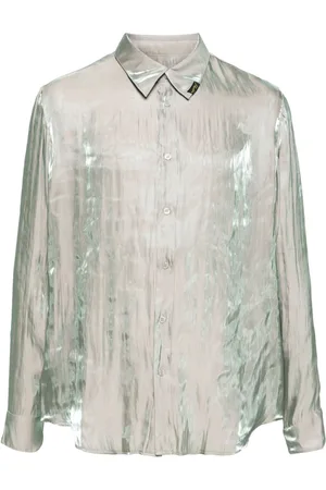 MARTINE ROSE Camicia con colletto classico