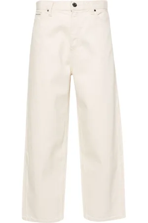 Calvin Klein Jeans crop a vita alta