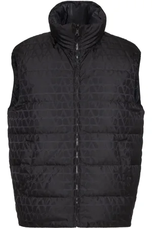VALENTINO GARAVANI Gilet Toile Iconographe imbottito