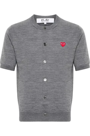Comme des Garçons Cardigan con applicazione