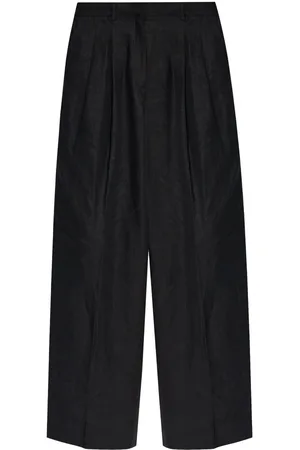 THEORY Pantaloni in lino con pieghe