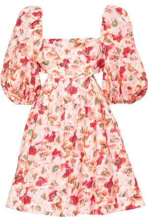 ZIMMERMANN Abito corto Lightburst a fiori