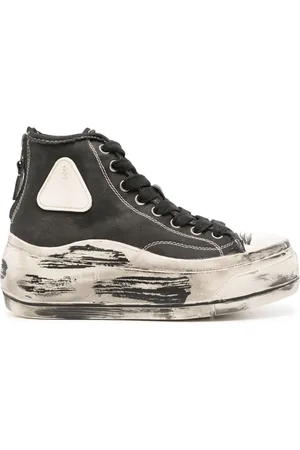 R13 Sneakers Kurt con effetto vissuto