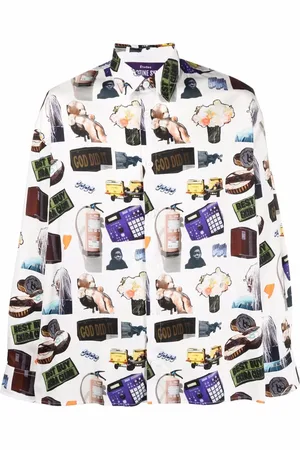 Etudes Camicia Illusion con stampa