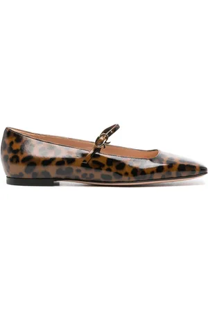 Gianvito Rossi Ballerine Carla leopardate