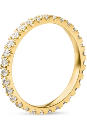 VEYNOU Anello Memory in giallo 18kt riciclato con diamanti