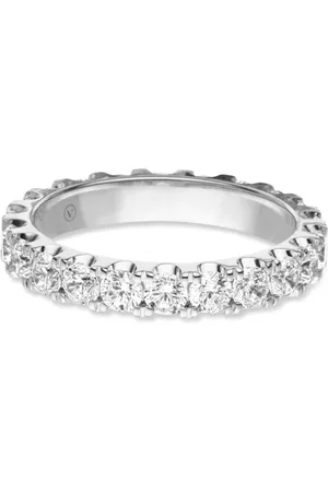 VEYNOU Anello Memory in oro bianco 18kt con diamanti