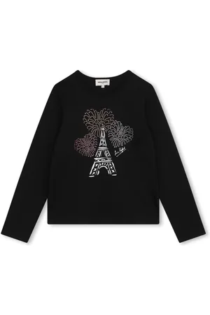 Sonia Rykiel Enfant T-shirt con stampa Torre Eiffel