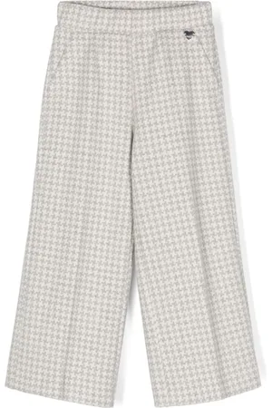 MONNALISA Pantaloni dritti con motivo pied-de-poule