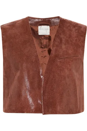 FORTE FORTE Gilet con stampa