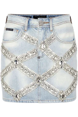 Philipp Plein Minigonna denim