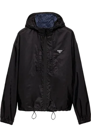 Prada Giacca Re-Nylon con cappuccio