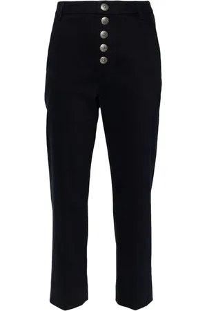 Dondup Pantaloni Nima con placca logo