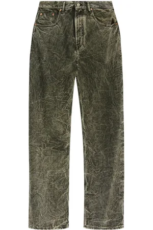 Maison Margiela Jeans con effetto stropicciato